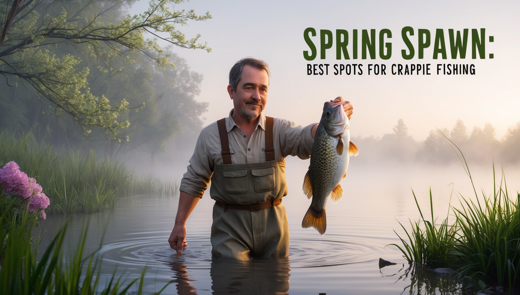 Spring Spawn - Best Spots for Crappie Fishing