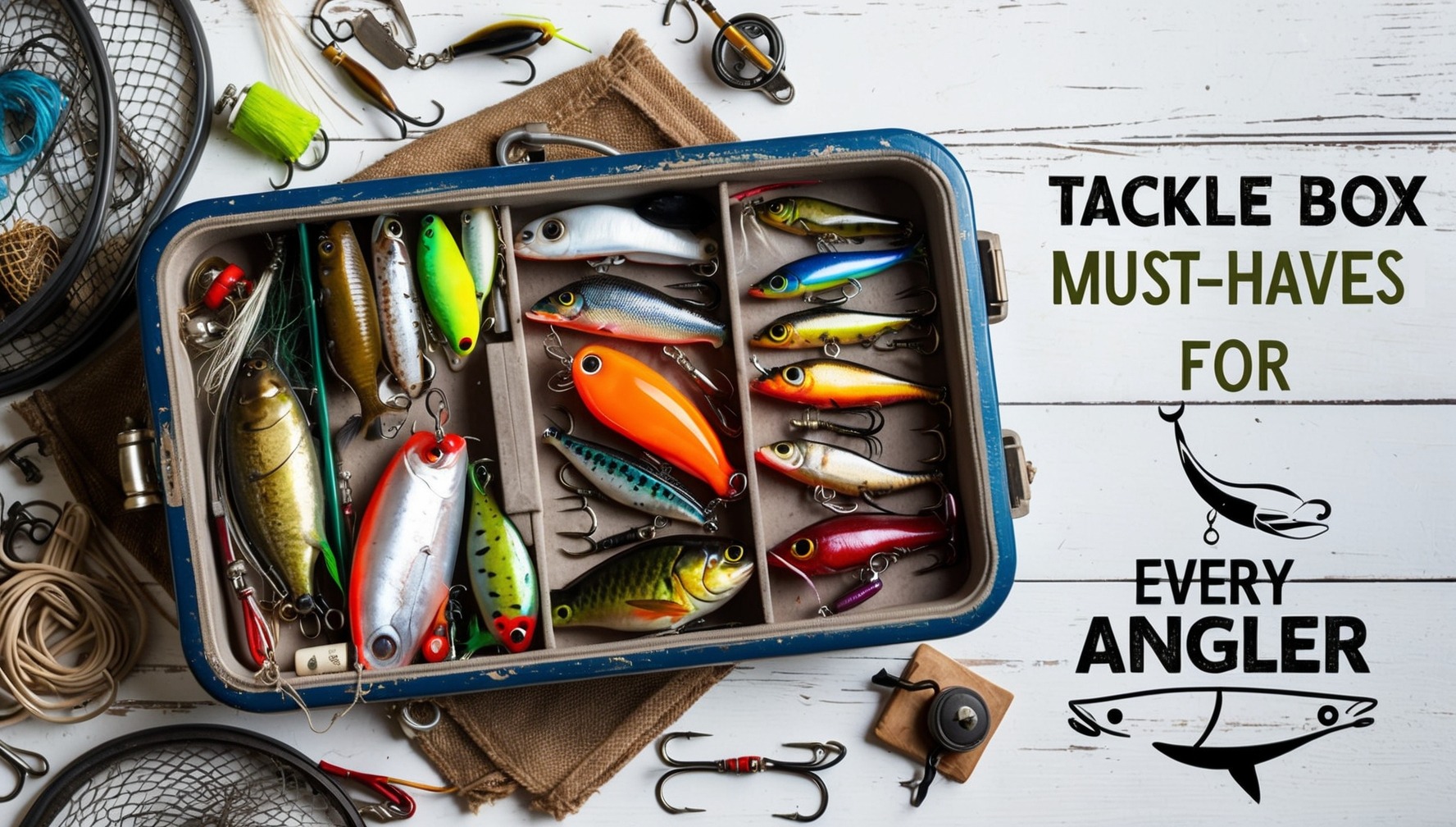 Tackle Box Must-Haves for Every Angler